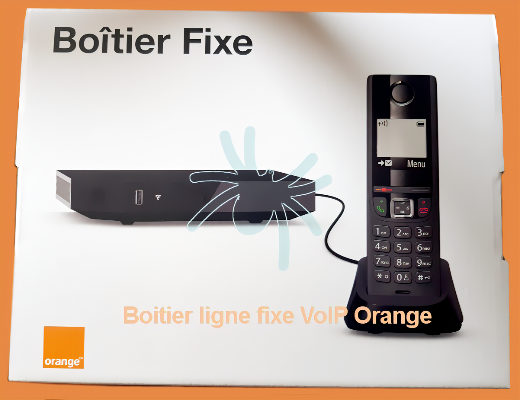 Téléphone sous VoIP Orange